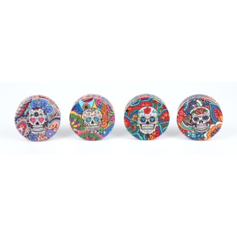 Cendrier de poche Atomic métal décors La Catrina 12/240