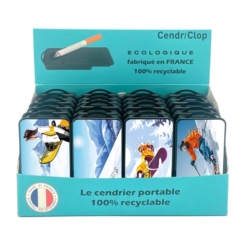 CendriClop le cendrier portable 100% recyclable Montagne