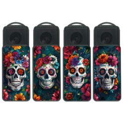 CendriClop le cendrier portable 100% recyclable Catrina flowers II