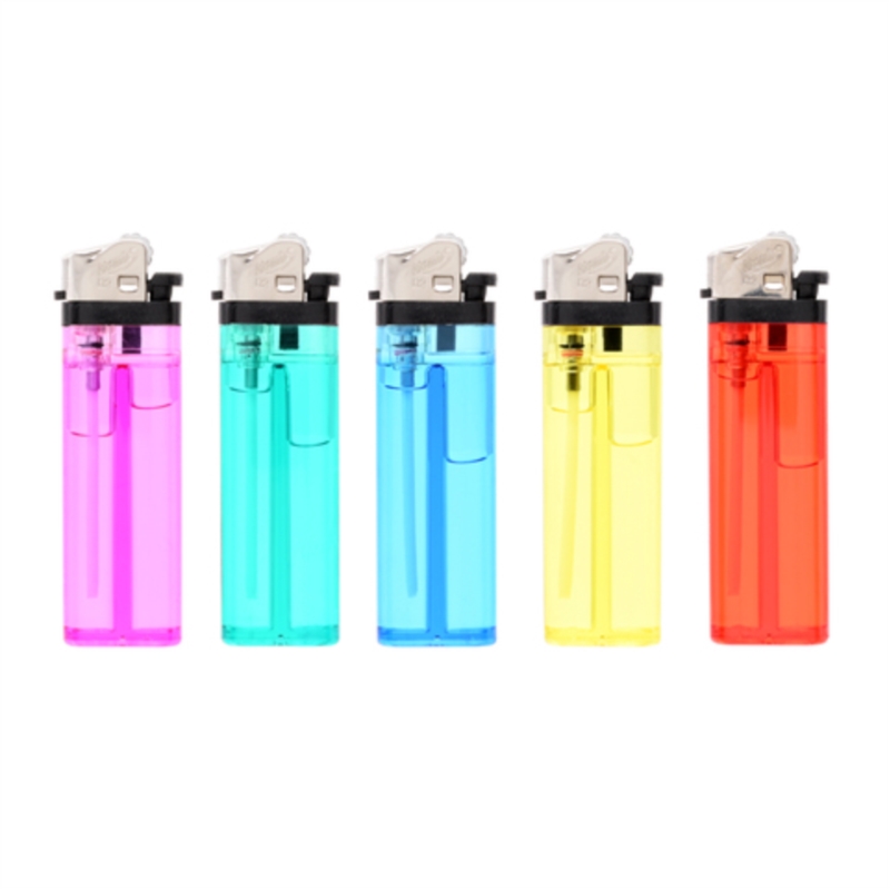 Briquet Atomic basic jetable transparents assortis 25/1000