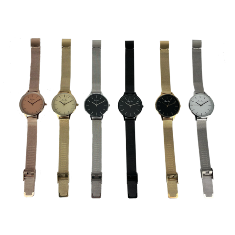 6 montres femme assorties Pierre ITIER dans coffret cadeau