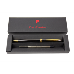 Stylo bille Pierre Cardin Sofia gun/doré