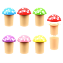 Broyeur à tabac plastique Ø 35 mm 3 parts Champignon 8 cm 12/240