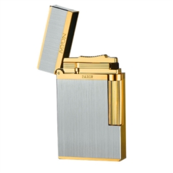 Briquet piezo Myon Paris argent/doré satiné 5/50