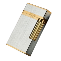 Briquet piezo Myon Paris argent/doré satiné 5/50