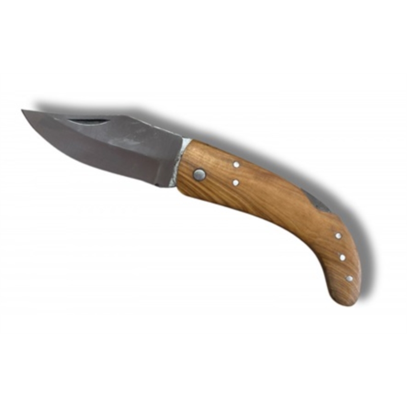 Couteau manche en bois lame 9 cm