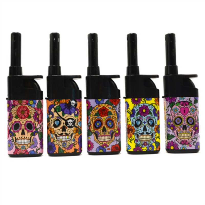 Briquet Atomic mini allume tout piézo décors Catrina 25/500