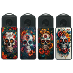 Cendriclop le cendrier portable 100% recyclable Catrina flowers III