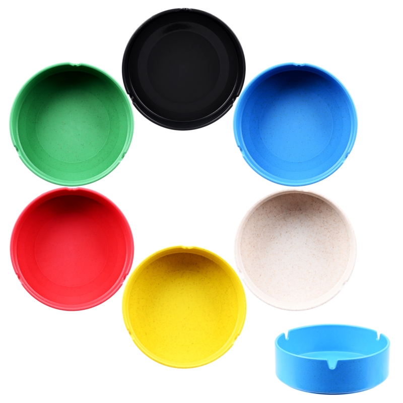 Cendrier de table Ø 9 cm Biodégradable 6 couleurs 12/240